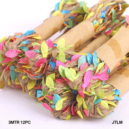 JUTE THREAD LEAF MULTI 3MTR 12PC (JTLM) - GIFT TO LOVE