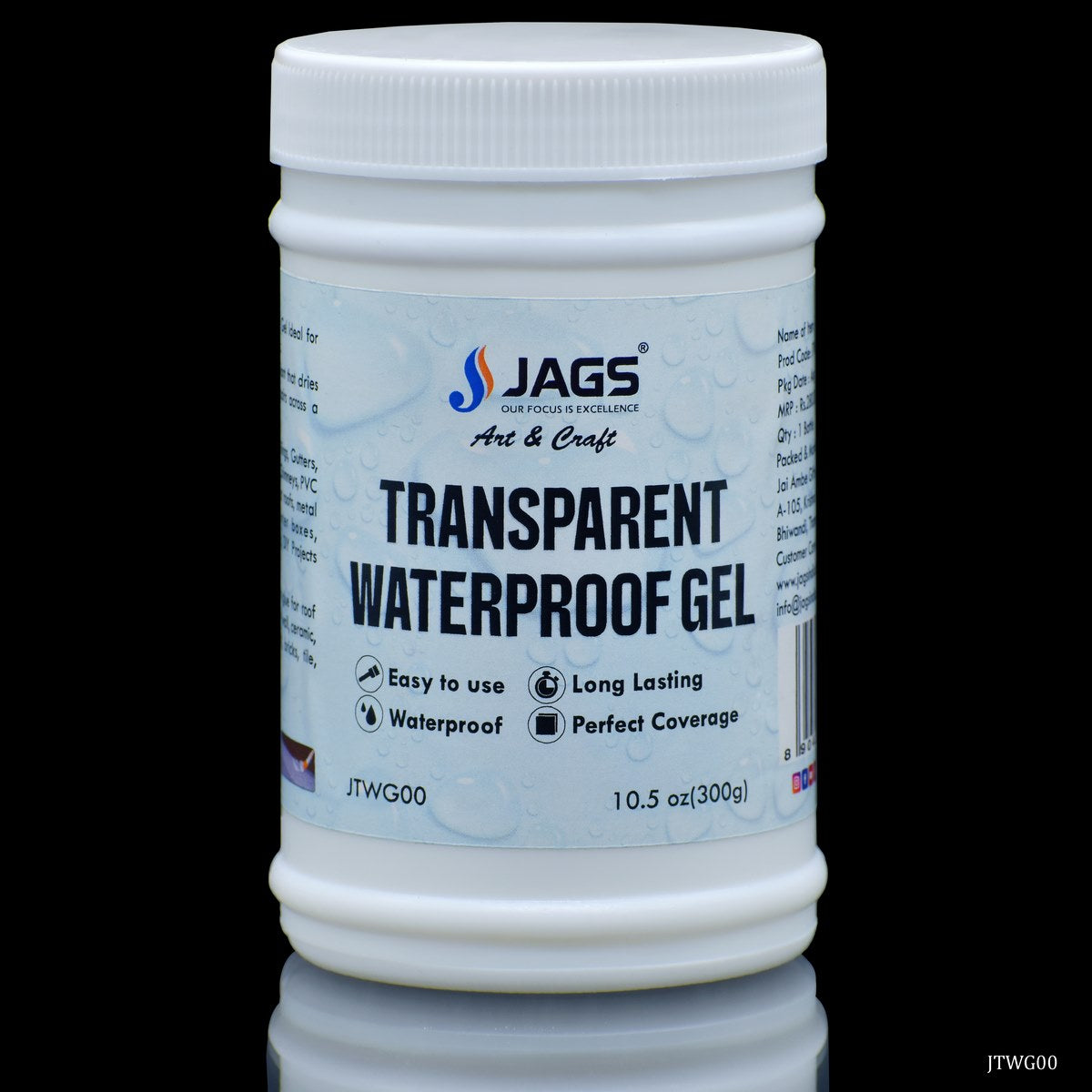 Gift To Love | Transparent Waterproof Gel | Pcs : 300 Gms | Code : JTWG00