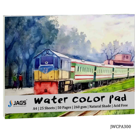 Gift To Love | Water Colour Pad A3 | Size : A3 | Pcs : 25 Sheets | Code : JWCPA300