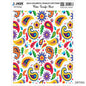 Gift To Love | Water Transfer Sheet Colorful Paisley | Code : JWTS02