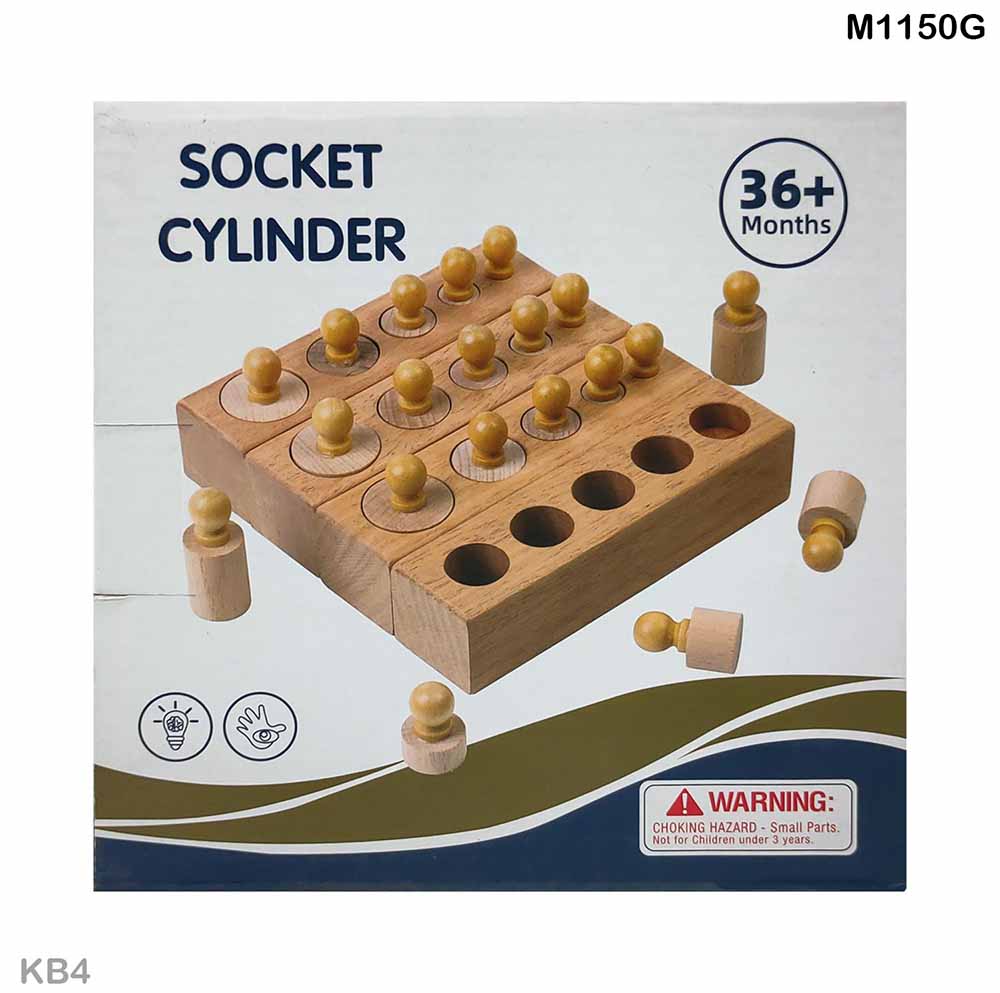 Gift To Love | Knob Cylindrical Block | Pcs : 4 Pcs | Code : KB4