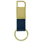 Gift To Love | Key Chain Leather Gold Hook With Ring | Color : Black | Code : KCLH00GD