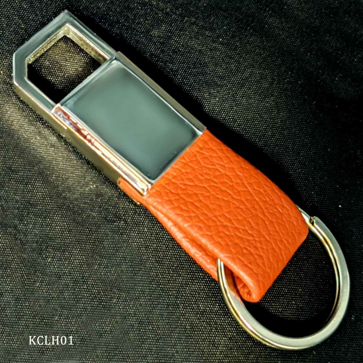 Gift To Love | Key Chain Leather Hook With Ring | Color : Red | Code : KCLH01