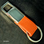 Gift To Love | Key Chain Leather Hook With Ring | Color : Red | Code : KCLH01