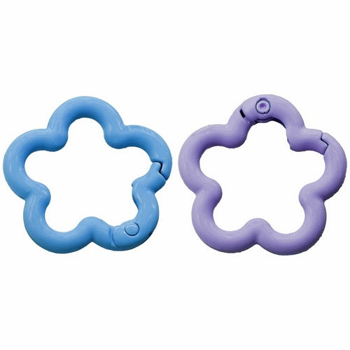 Gift To Love | Key Ring Fitting Flower Big 2Pc Mix Colour | Code : KHC2P-6