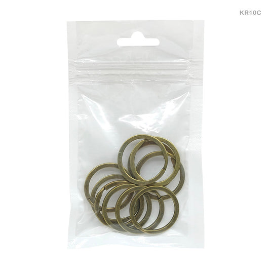 Gift To Love | Key Ring | Color : Copper | Size : 2 Mm X 30 Mm | Pcs : 10 Pcs | Code : KR10C
