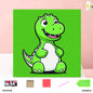 Gift To Love | Diamond Painting Diy Kit Glow In Dark | Size : 30 Cm X 30 Cm | Code : KYG0014