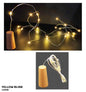 Gift To Love | Led Bottle Cork Light | Color : Yellow | Size : 200 Cm | Code : L200B