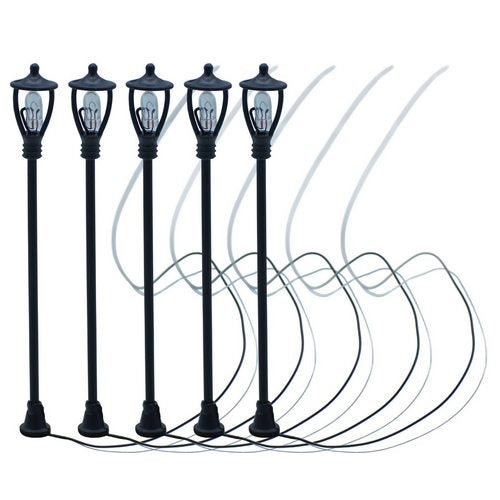 Gift To Love | Miniature Model Street Lamp Light 5pcs | Code : LD-7
