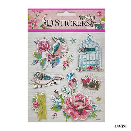 Gift To Love | Scrapbooking 3D Sticker | Code : LFAQ05