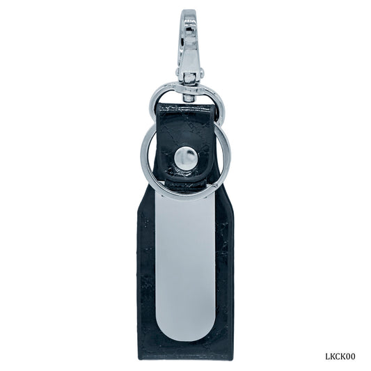 Gift To Love | Leatherette Key Chain Kc Seltos | Color : Black | Code : LKCK00