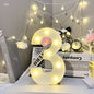 Gift To Love | Led Number 3 | Size : 8.5 Inch | Code : LL3