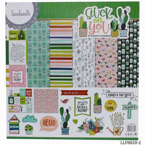 Gift To Love | Scrapbook 12x12 Stuck On You | Code : LLF8820-2