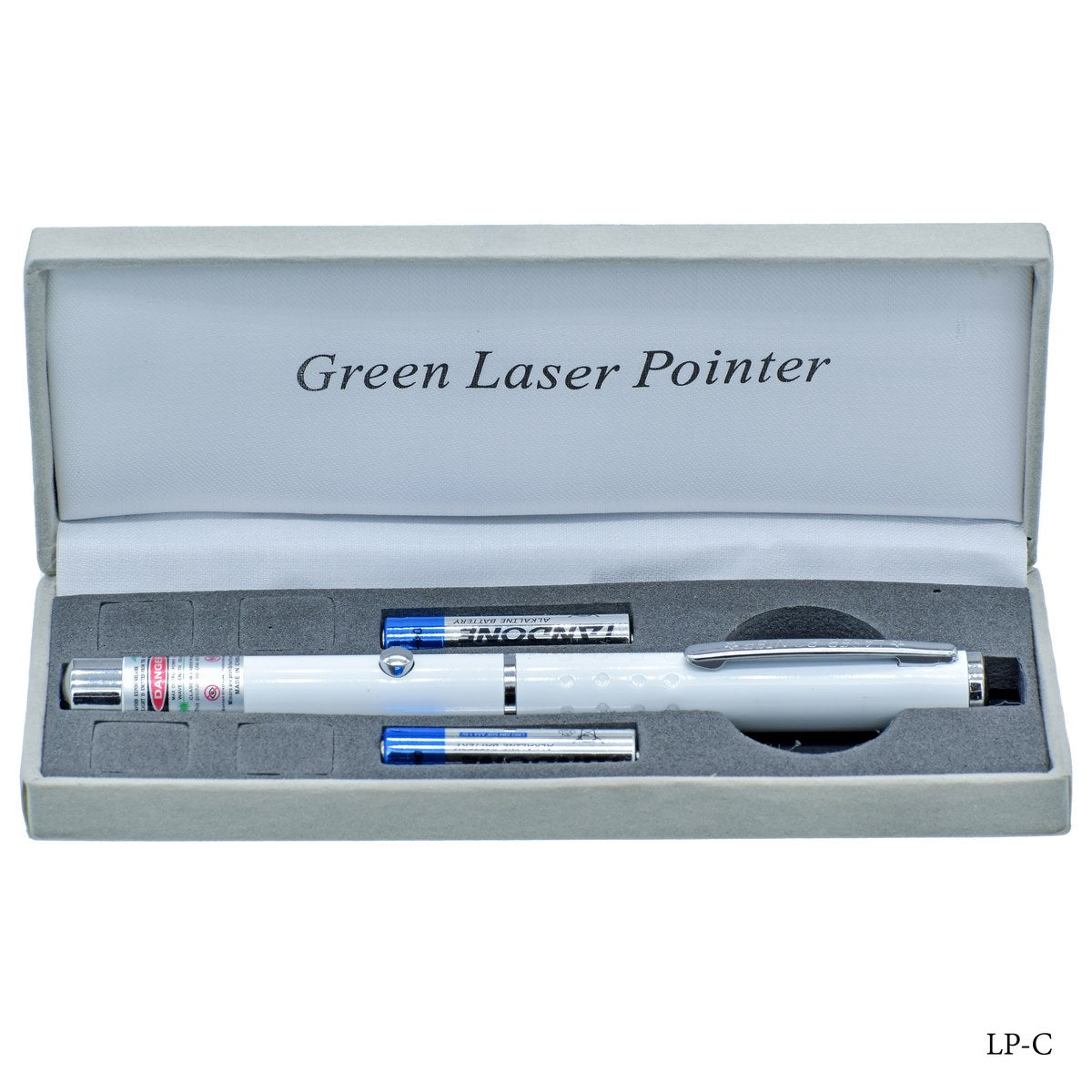 Gift To Love | Laser Pointer Green Light | Color : White | Code : LP-C