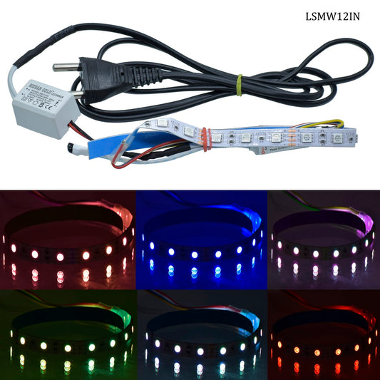 Gift To Love | Led Strip | Color : Multicolor | Size : 12 Inch | Code : LSMW12IN