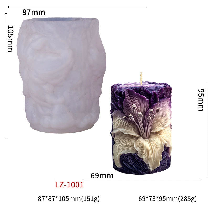 Gift To Love | Silicon Candle Mould | Code : LZ1001