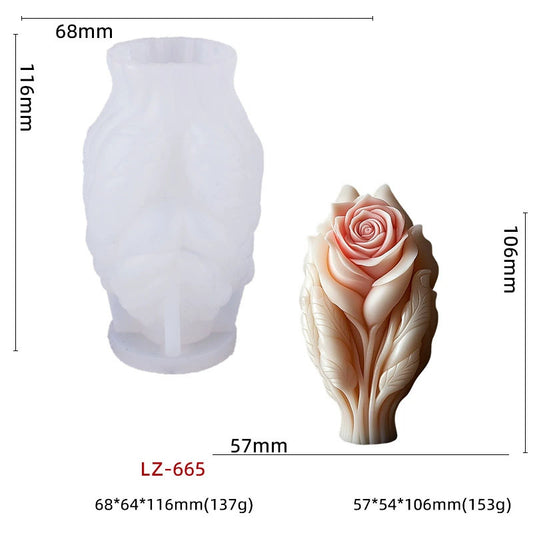 Gift To Love | Silicon Candle Mould | Code : LZ665