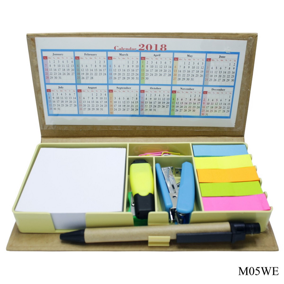 Gift To Love | Ecofriendly Memo Pad | Color : White | Pcs : 6 In 1 | Code : M05WE