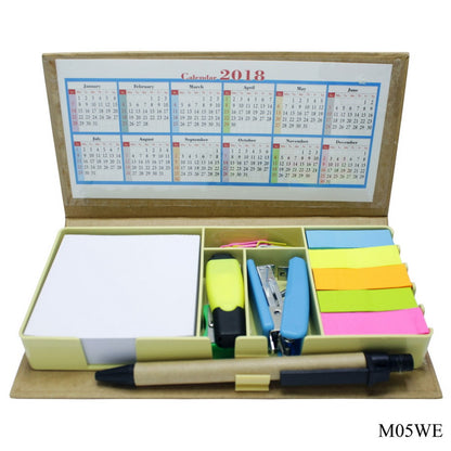 Gift To Love | Ecofriendly Memo Pad | Color : White | Pcs : 6 In 1 | Code : M05WE