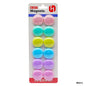 Gift To Love | Emoji Fridge Magnets | Color : Colorful Smiley Face | Pcs : 12 Pcs | Code : M3012