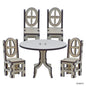 Gift To Love | Mdf 3D Miniature Cutout Chair With Table | Pcs : 4 Pcs | Code : M3MC07