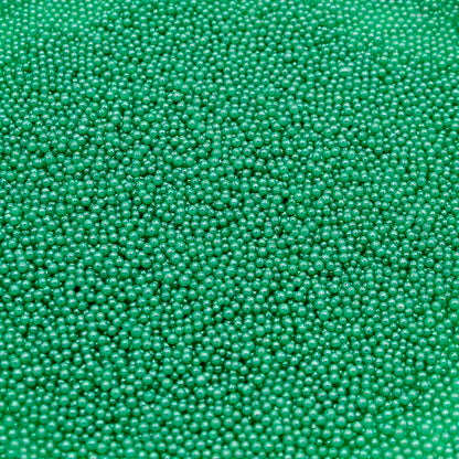 Gift To Love | Micro Mini Pearl Beads | Color : Green | Pcs : 45 Gm | Code : MBA611GN