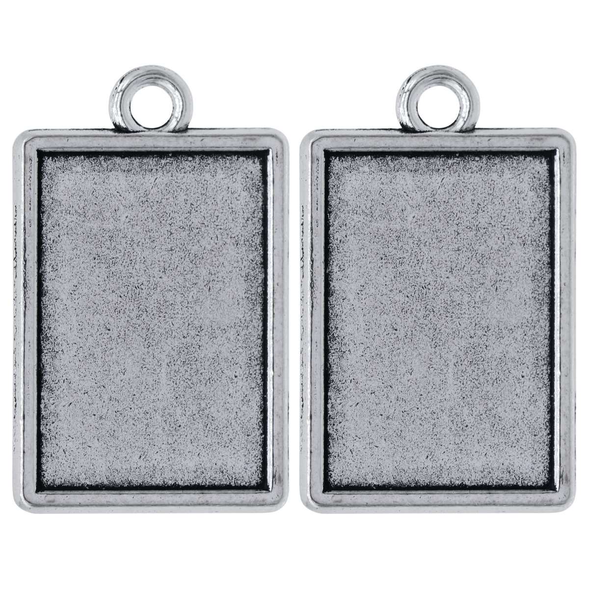Gift To Love | Metal Craft Fitting Rectangle | Pcs : 2 Pcs | Code : MC-1005