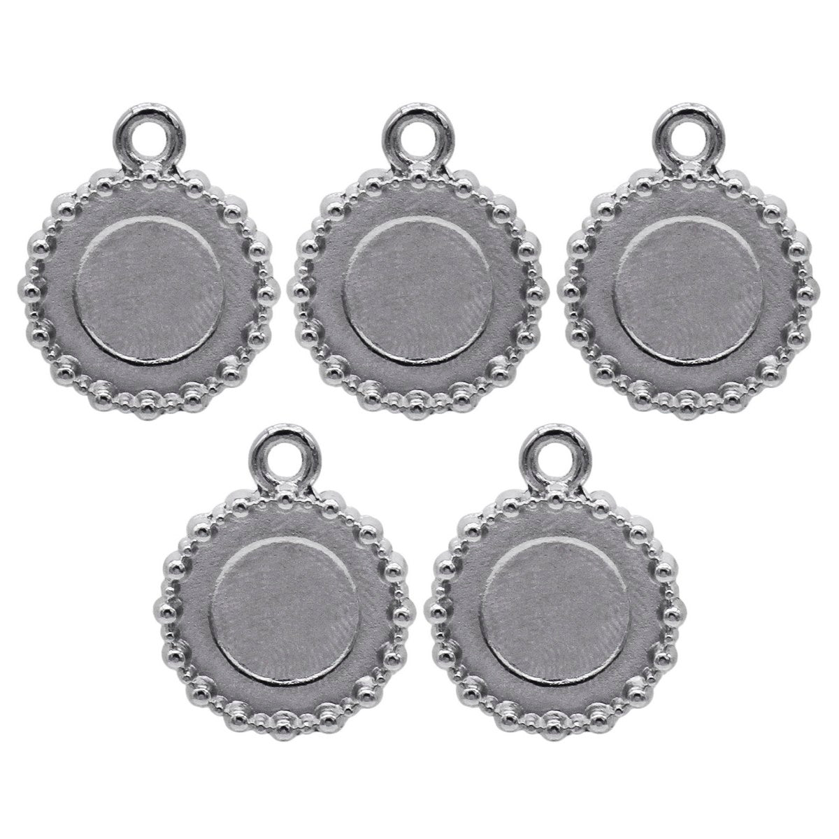 Gift To Love | Metal Craft Fitting Round | Pcs : 5 Pcs | Code : MC-1381