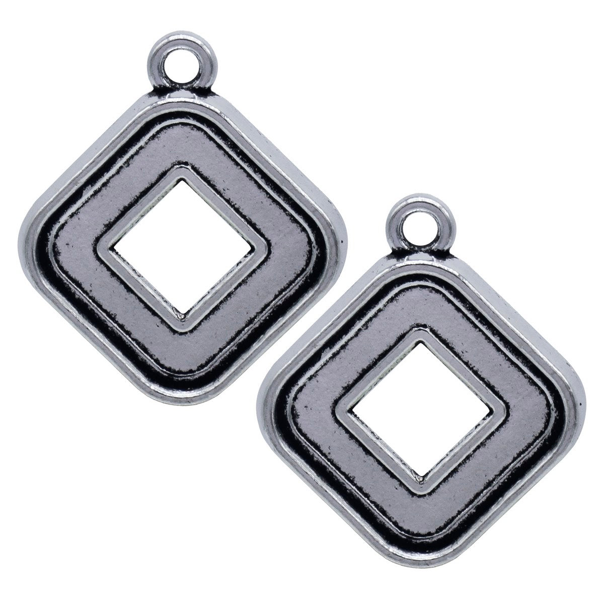 Gift To Love | Metal Craft Fitting Square | Pcs : 2 Pcs | Code : MC-1382