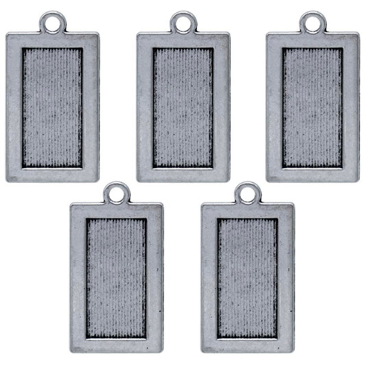 Gift To Love | Metal Craft Fitting Rectangle | Pcs : 5 Pcs | Code : MC-2386