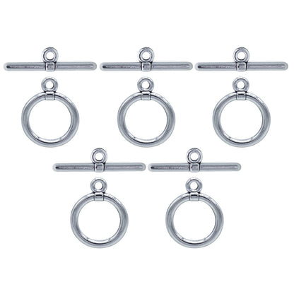 Gift To Love | Metal Craft Fitting Set Toggle Clasp | Pcs : 5 Pcs | Code : MC-2849