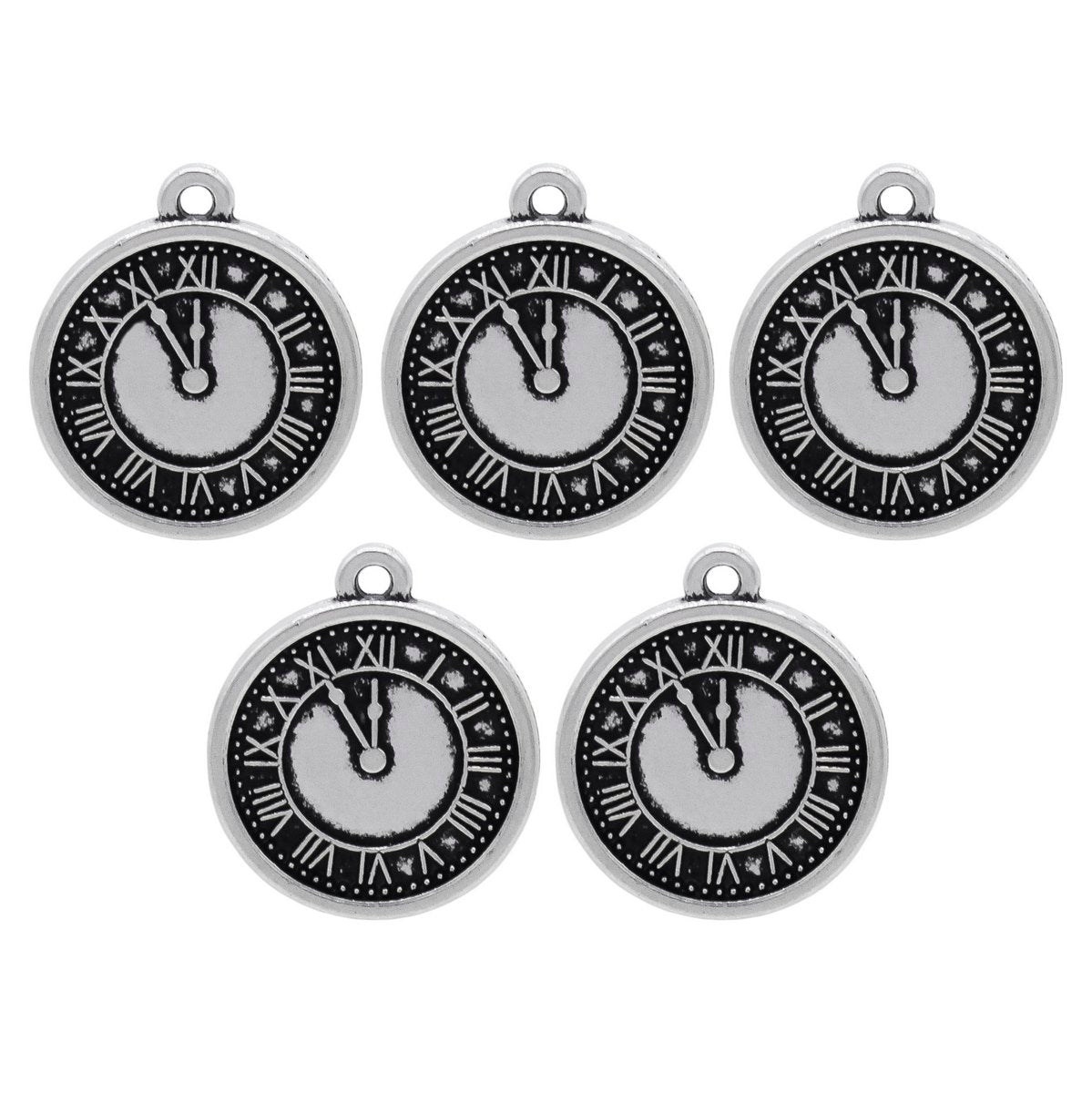 Gift To Love | Metal Craft Fitting Roman Clock | Pcs : 5 Pcs | Code : MC-2936