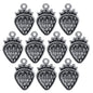 Gift To Love | Metal Craft Fitting Strawberry | Pcs : 10 Pcs | Code : MC-3594