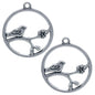 Gift To Love | Metal Craft Fitting Birdcage | Pcs : 2 Pcs | Code : MC-3655