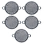 Gift To Love | Metal Craft Fitting Round Double Hole | Pcs : 5 Pcs | Code : MC-3882