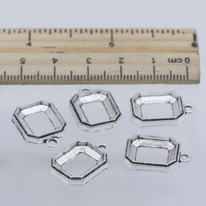 प्यार को तोहफा | मेटल क्राफ्ट फिटिंग आयताकार | मात्रा : 5 पीस | कोड : MC-4318