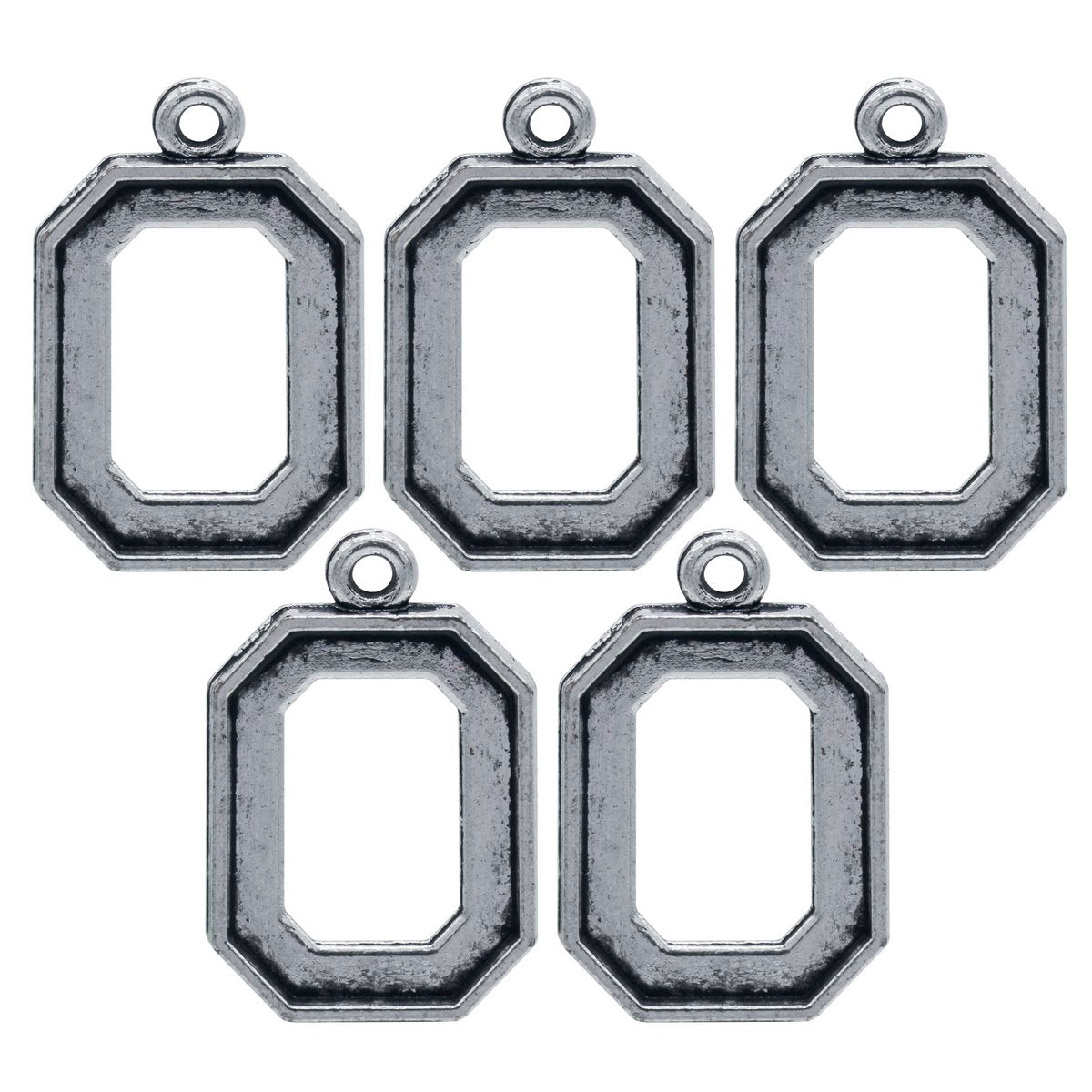Gift To Love | Metal Craft Fitting Rectangle | Pcs : 5 Pcs | Code : MC-4364