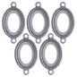 Gift To Love | Metal Craft Fitting Oval | Pcs : 5 Pcs | Code : MC-4398