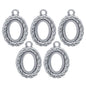 Gift To Love | Metal Craft Fitting Oval Mirror | Pcs : 5 Pcs | Code : MC-4490