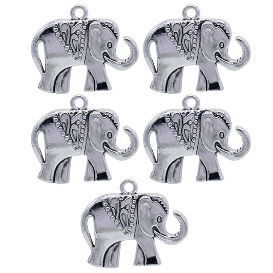 Gift To Love | Metal Craft Fitting Elephant | Pcs : 5 Pcs | Code : MC-4637