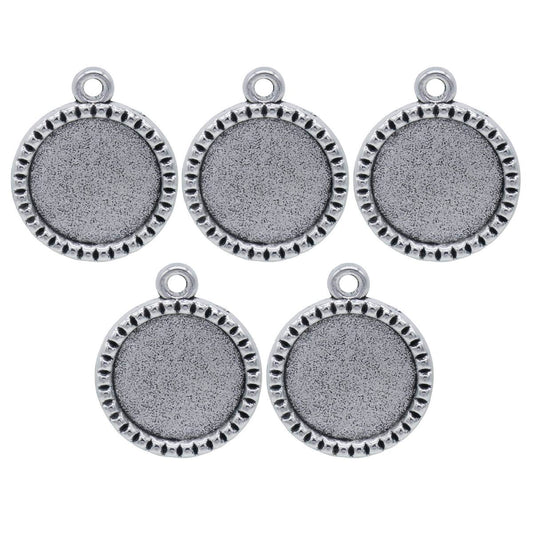 Gift To Love | Metal Craft Fitting Round | Pcs : 5 Pcs | Code : MC-5194