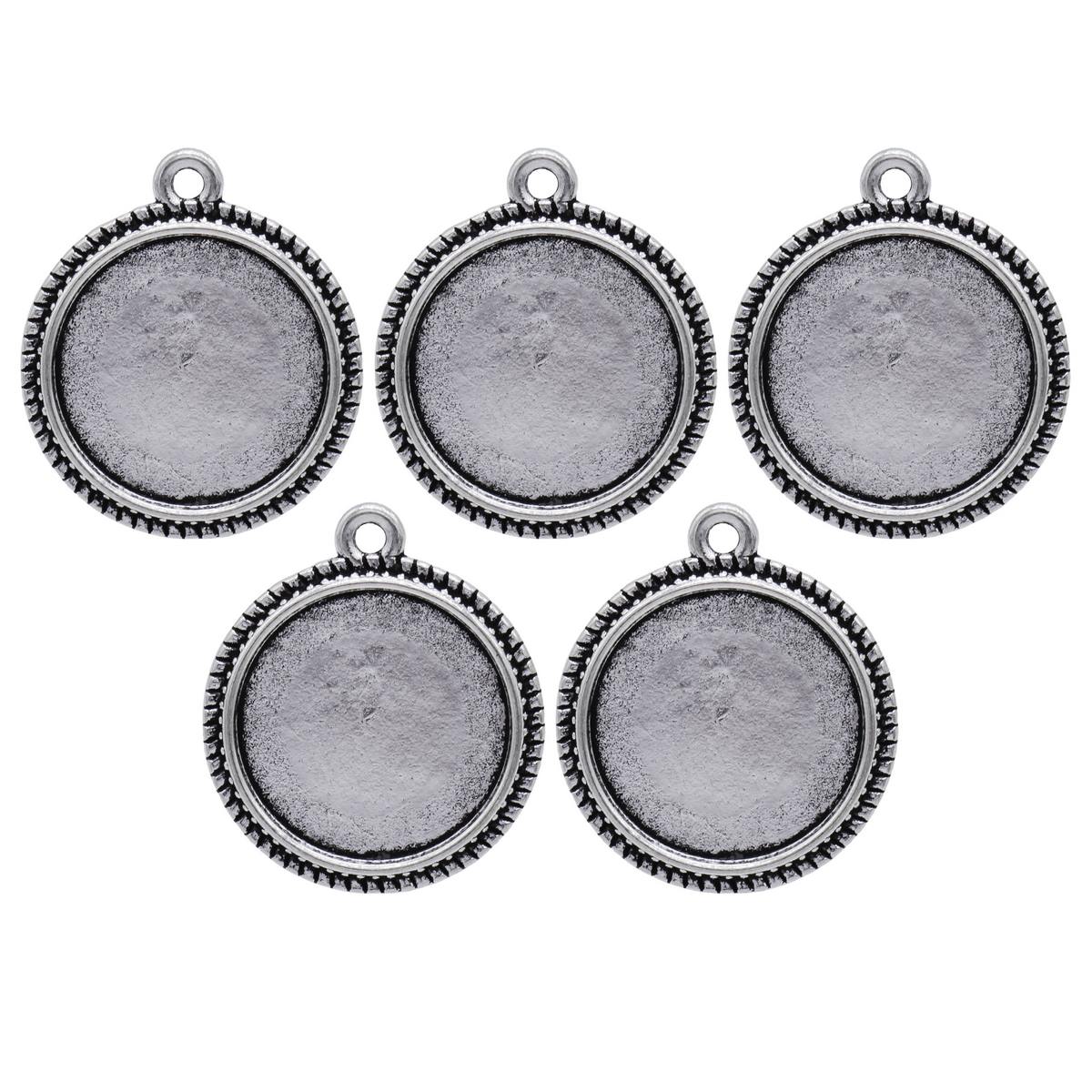Gift To Love | Metal Craft Fitting Round | Pcs : 5 Pcs | Code : MC-5324