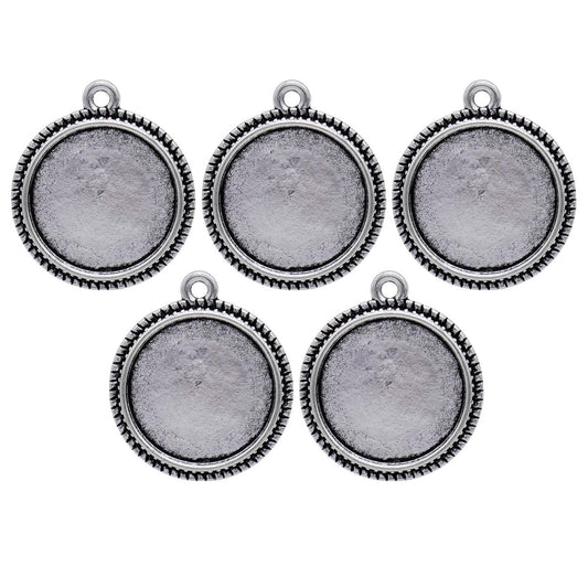 Gift To Love | Metal Craft Fitting Round | Pcs : 5 Pcs | Code : MC-5324