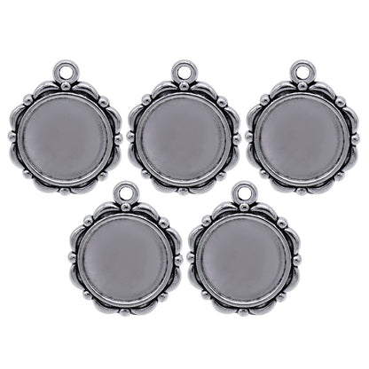 Gift To Love | Metal Craft Fitting Round | Pcs : 5 Pcs | Code : MC-579