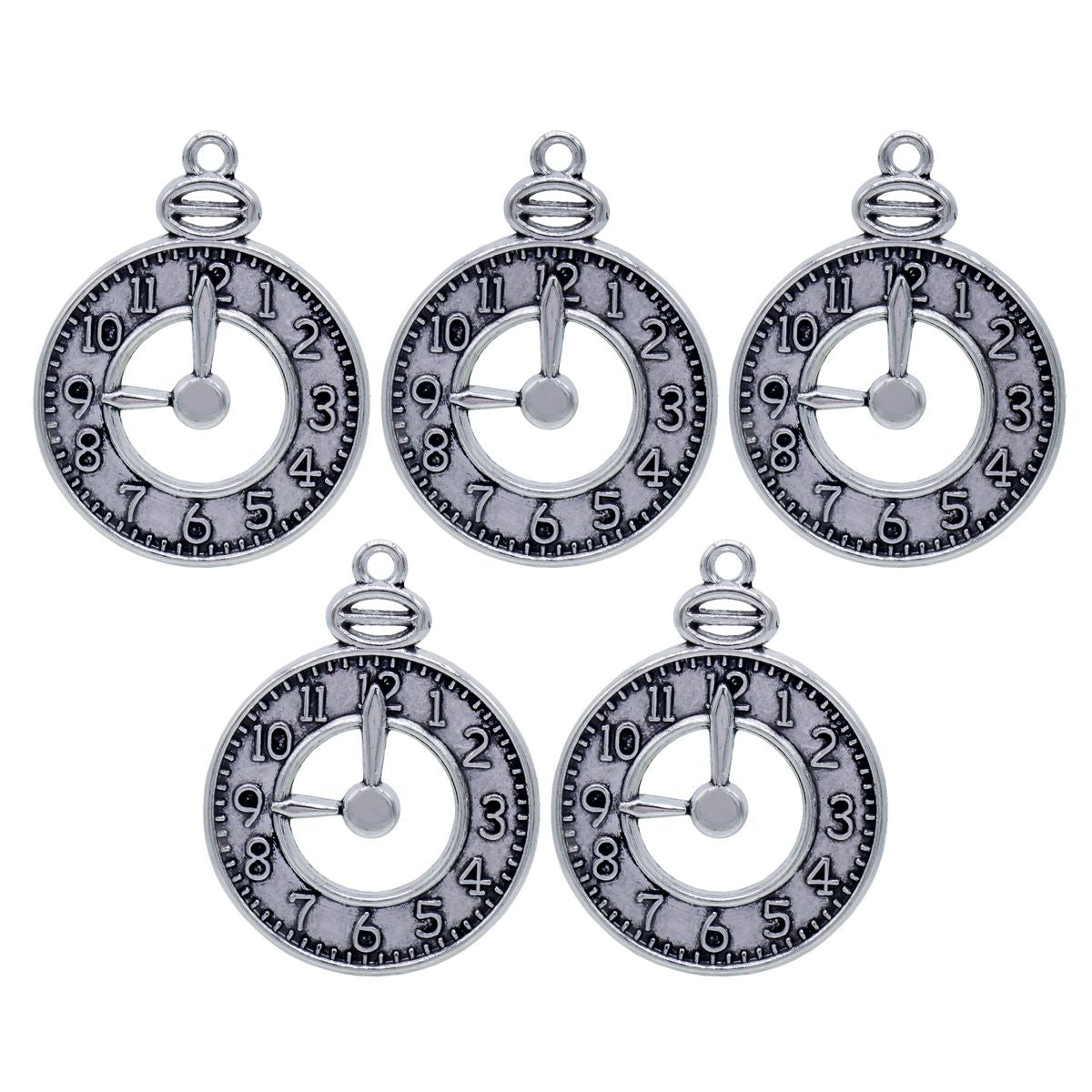 Gift To Love | Metal Craft Fitting Number Watch | Pcs : 5 Pcs | Code : MC-910