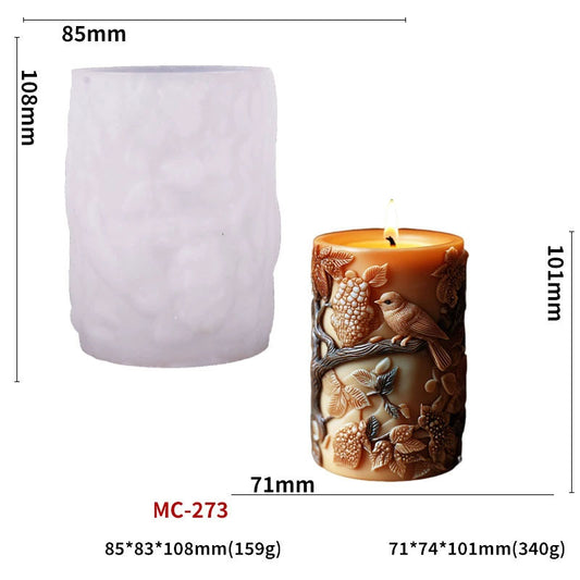 Gift To Love | Silicon Candle Mould | Code : MC273