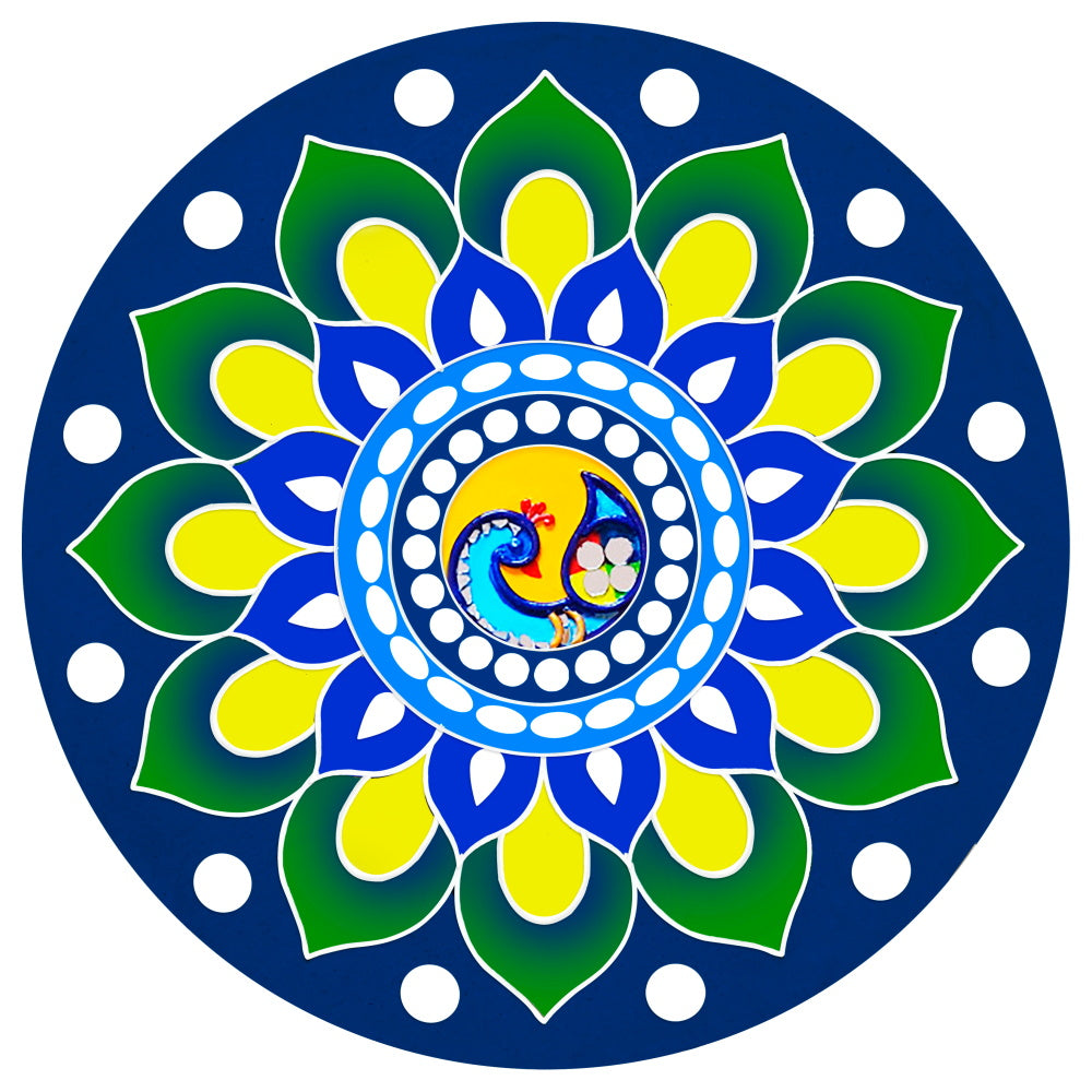 Gift To Love | Mdf Cutout Round | Size : 4 Mm X 10 Inch | Code : MC4139