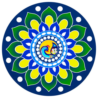 Gift To Love | Mdf Cutout Round | Size : 4 Mm X 10 Inch | Code : MC4139