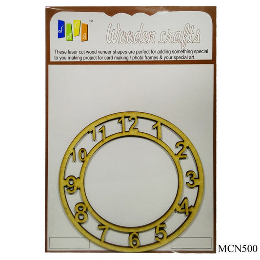 Gift To Love | Mdf Clock Number | Size : 5 Inch | Code : MCN500