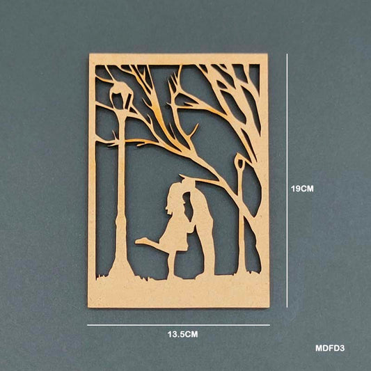 Gift To Love | Mdf Cutout | Code : MDFD3